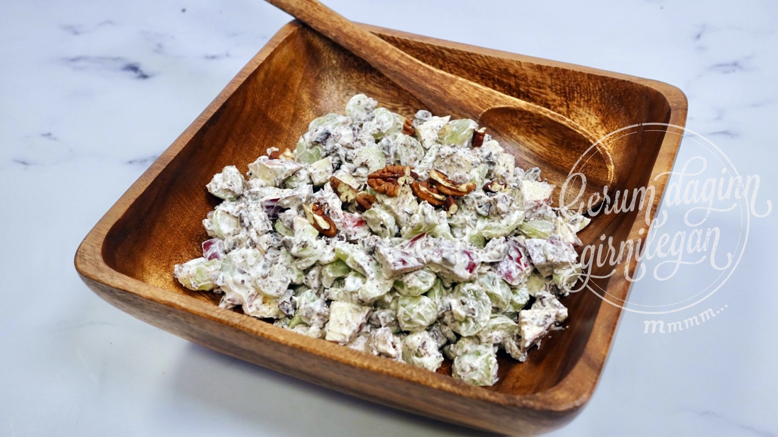 Vegan Waldorfsalat | Gerum daginn girnilegan – Girnilegar uppskriftir ...